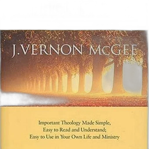cover, difficult, days, vernon, mcgee, features, serene, tree-lined transparent PNG cut-out