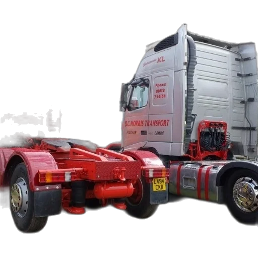 3d render, photorealistic, concept art, snow, three, large, trucks, including transparent PNG cut-out