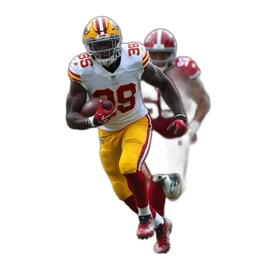oles, running, back, ezekiel transparent PNG cut-out