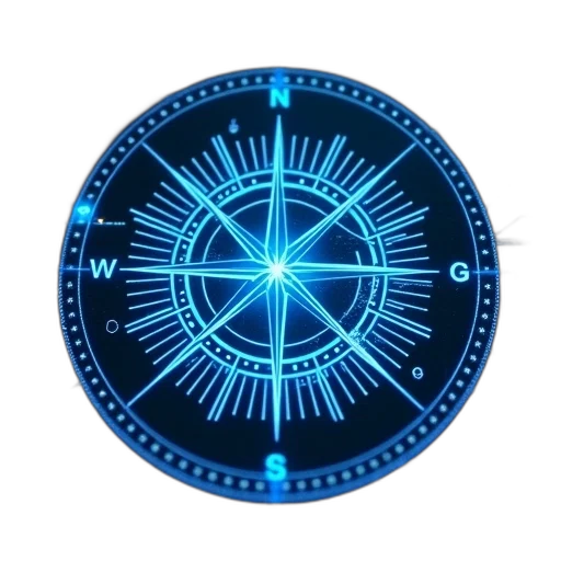 jewelry, weapon, staff, cyberpunk, concept art, 3d render, blue, neon transparent PNG cut-out