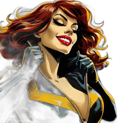 comic book art, concept art, cartoon, fantasy art transparent PNG cut-out