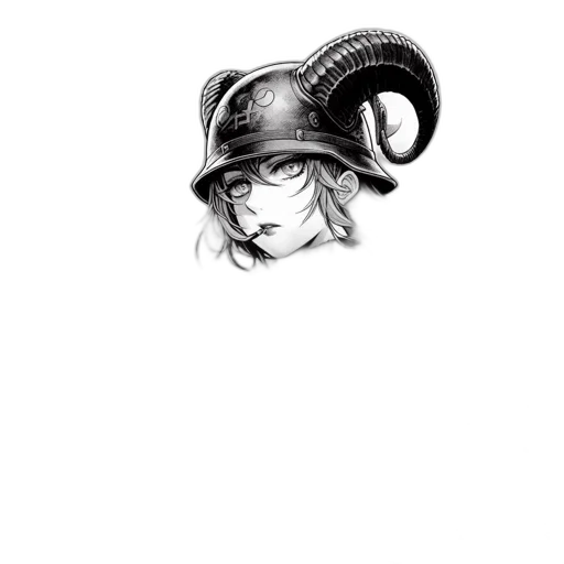 hat, dragon, mask, weapon transparent PNG cut-out