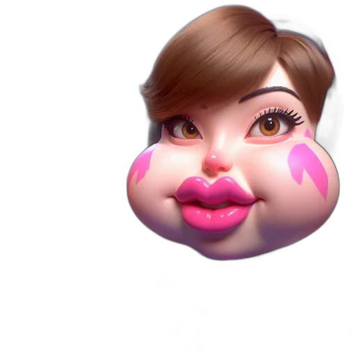 face, mask, creature, 3d render, photorealistic, concept art, cartoon, animated transparent PNG cut-out