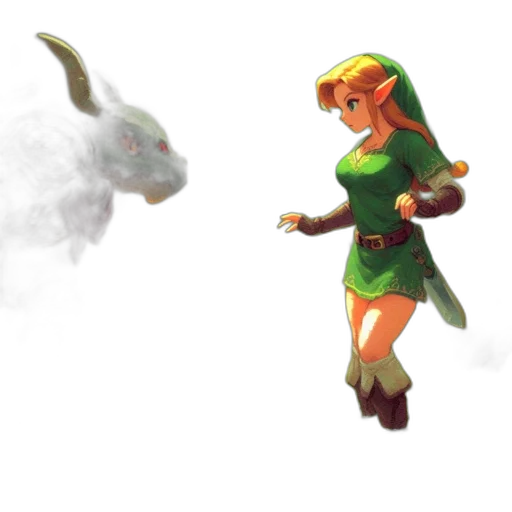 dragon, creature, animal, concept art, pixel art, fantasy art, 3d render, fog transparent PNG cut-out