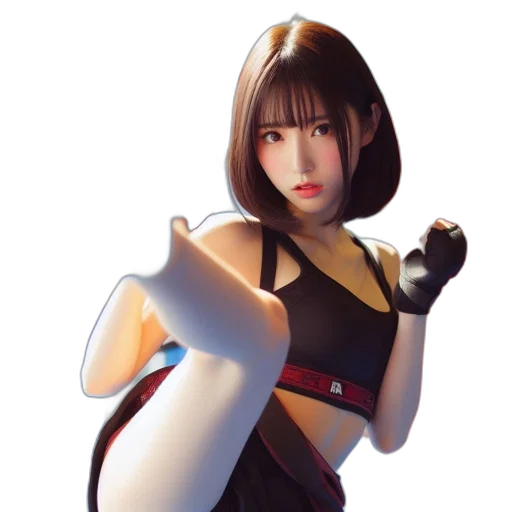 staff, robot, weapon, dress, concept art, 3d render, photorealistic, fantasy art transparent PNG cut-out