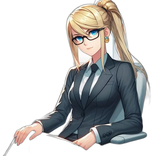 staff, dress, jacket, robot, anime, pixel art, cartoon, concept art transparent PNG cut-out