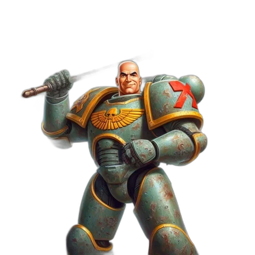 robot, weapon, sword, staff, concept art, fantasy art, comic book art, pixel art transparent PNG cut-out