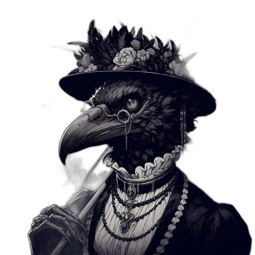 mask, hat, animal, crown, fantasy art, photorealistic, concept art, pixel art transparent PNG cut-out