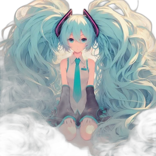 dress, dragon, mask, hair, anime, pixel art, fantasy art, concept art transparent PNG cut-out