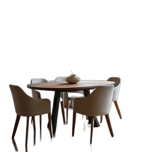 furniture, 3d render, photorealistic, concept art, earth tones, dark, piece, counter transparent PNG cut-out