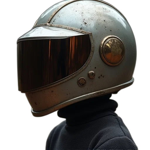 mask, robot, hat, face, concept art, 3d render, photorealistic, cyberpunk transparent PNG cut-out