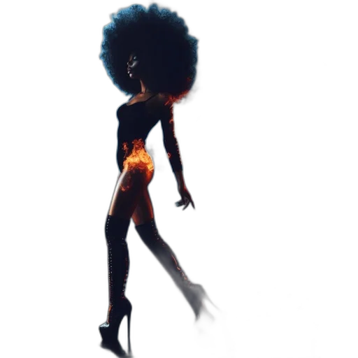 hair, dress, staff, creature, concept art, comic book art, fantasy art, pixel art transparent PNG cut-out