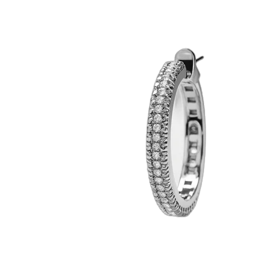 jewelry, crown, women, sterling, silver, hoop, earrings transparent PNG cut-out