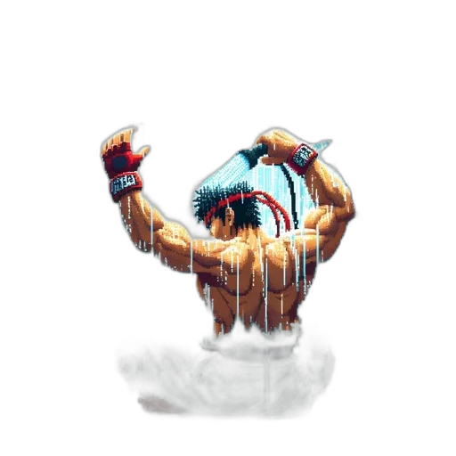 creature, robot, weapon, mask, concept art, pixel art, watercolor, fantasy art transparent PNG cut-out
