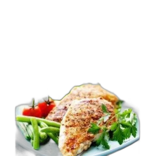 food, 3d render, photorealistic, pixel art, low, carb, high, protein transparent PNG cut-out