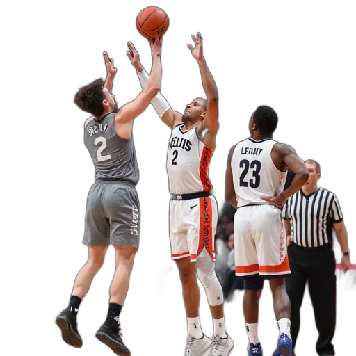 basketball, game, progress, players, action, player, gray, jersey transparent PNG cut-out