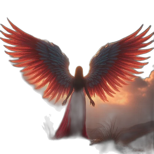 dragon, concept art, fantasy art, watercolor transparent PNG cut-out