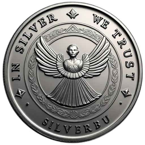 jewelry, silver, coin, detailed, design, both, sides, front transparent PNG cut-out