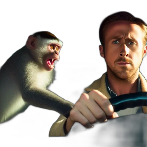 animal, creature, concept art, photorealistic, fantasy art, 3d render, man, looks transparent PNG cut-out