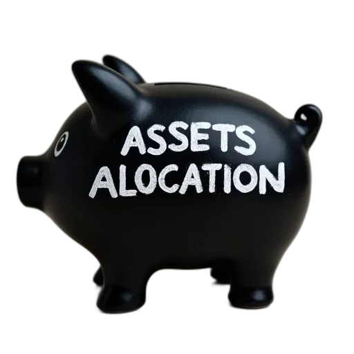 black, piggy, bank, words transparent PNG cut-out