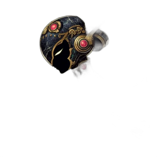 jewelry, crown, hat, staff, 3d render, concept art, fantasy art, armored transparent PNG cut-out