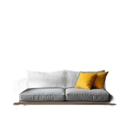 furniture, 3d render, photorealistic, concept art, monochrome, golden, earth tones, colorful transparent PNG cut-out