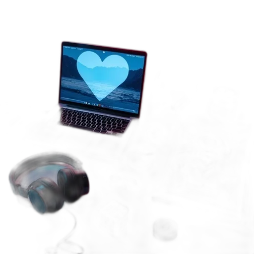 robot, jewelry, 3d render, concept art, vaporwave, underwater, blue, collection transparent PNG cut-out