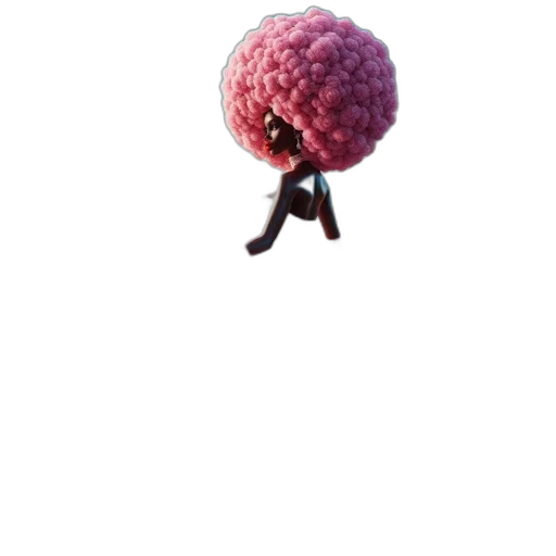 hat, creature, umbrella, crown, 3d render, concept art, pixel art, photorealistic transparent PNG cut-out