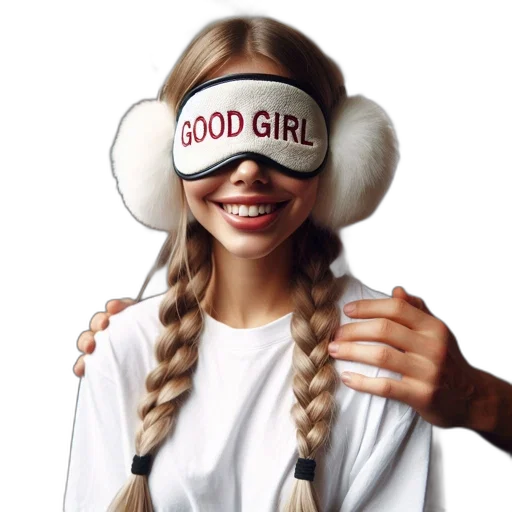 food, jewelry, mask, hat, photorealistic, woman, white, shirt transparent PNG cut-out