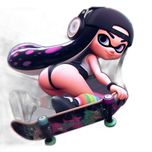 dress, concept art, 3d render, photorealistic, vaporwave, monochrome, animated, girl transparent PNG cut-out