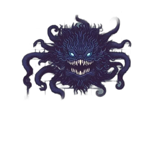 creature, mask, dragon, face, concept art, pixel art, fantasy art, 3d render transparent PNG cut-out