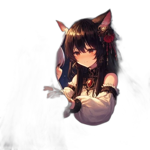 staff, weapon, mask, dragon, fantasy art, anime, pixel art, concept art transparent PNG cut-out