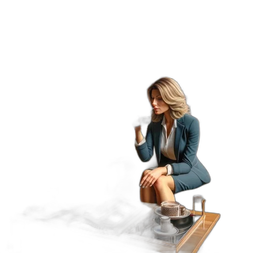 furniture, dress, staff, concept art, photorealistic, 3d render, fog, snow transparent PNG cut-out