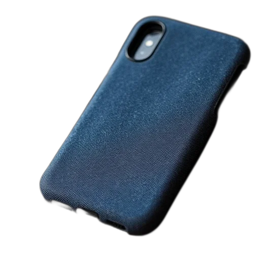 3d render, blue, iphone, denim transparent PNG cut-out