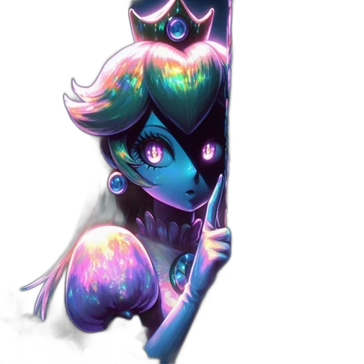 staff, mask, robot, creature, concept art, fantasy art, vaporwave, pixel art transparent PNG cut-out