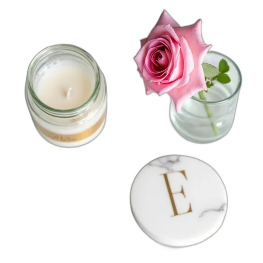 white, marble, surface, clear, glass, jar, containing, substance transparent PNG cut-out