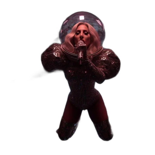 creature, robot, hair, jacket, outer space, inside, spacecraft, woman transparent PNG cut-out