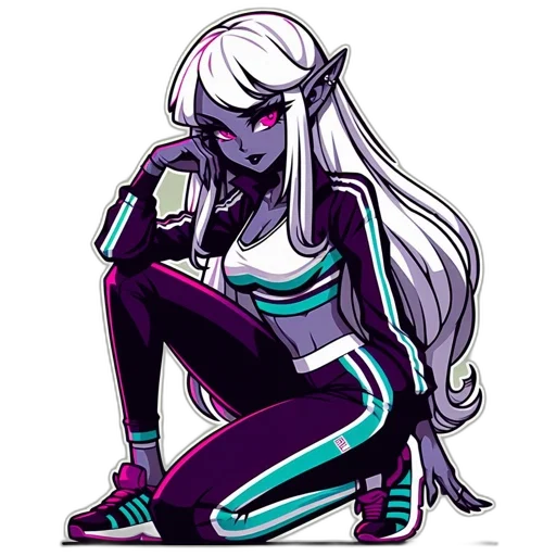 robot, jacket, cyberpunk, pixel art, concept art, anime, neon lights, neon transparent PNG cut-out