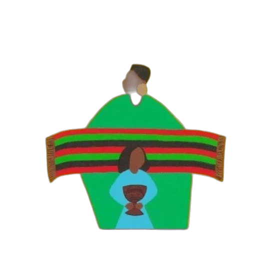 jacket, hat, crown, dress, pixel art, 3d render, concept art, colorful transparent PNG cut-out