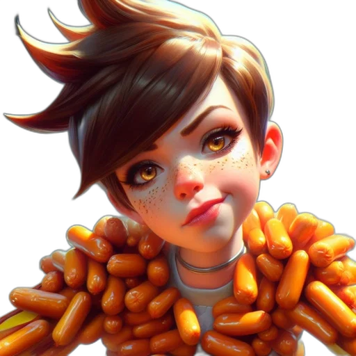 food, staff, jacket, concept art, 3d render, photorealistic, fantasy art, closely transparent PNG cut-out
