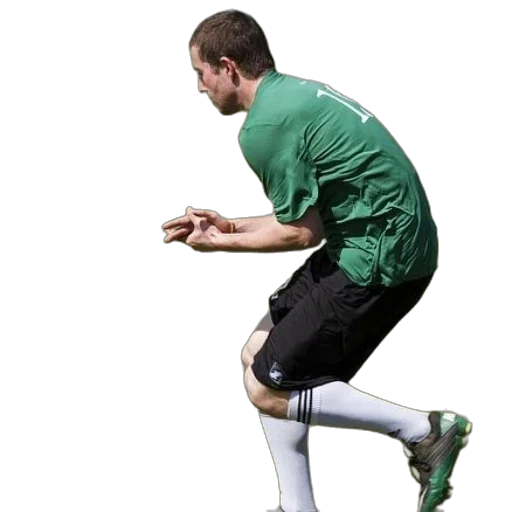 staff, shoes, photorealistic, concept art, man, green, shirt, playing transparent PNG cut-out
