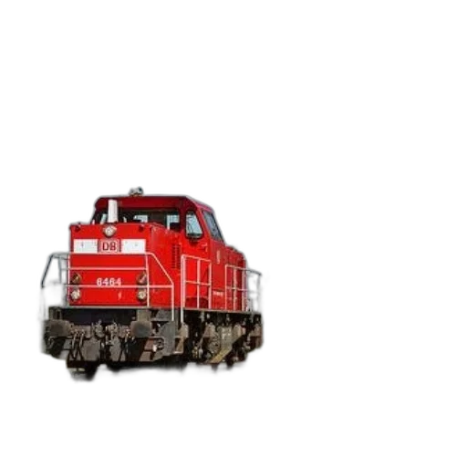 animal, 3d render, photorealistic, red, train, number, 6464, traveling transparent PNG cut-out