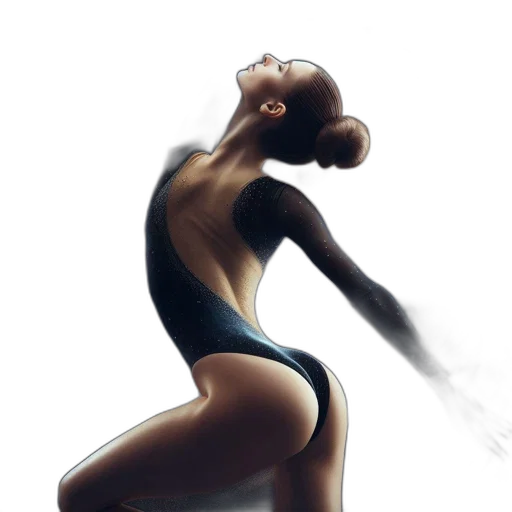 hair, concept art, photorealistic, fantasy art, cyberpunk, elegant, woman, perhaps transparent PNG cut-out
