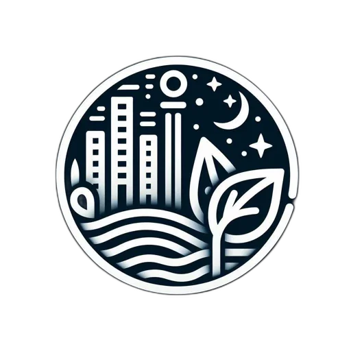 monochrome, monochromatic, illustration, nighttime, setting, shows, harmonious, blend transparent PNG cut-out