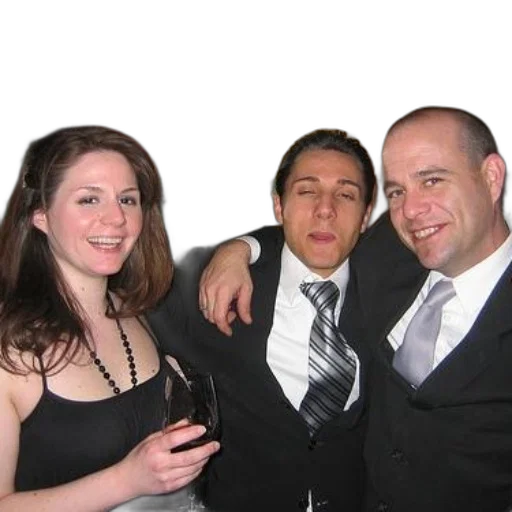 staff, face, three, people, pose, picture, one, whom transparent PNG cut-out