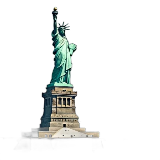3d render, concept art, photorealistic, statue transparent PNG cut-out