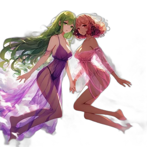 dress, concept art, watercolor, pixel art, fantasy art, outer space, fire, underwater transparent PNG cut-out
