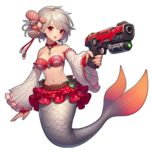 weapon, dragon, staff, creature, pixel art, concept art, fantasy art, anime transparent PNG cut-out