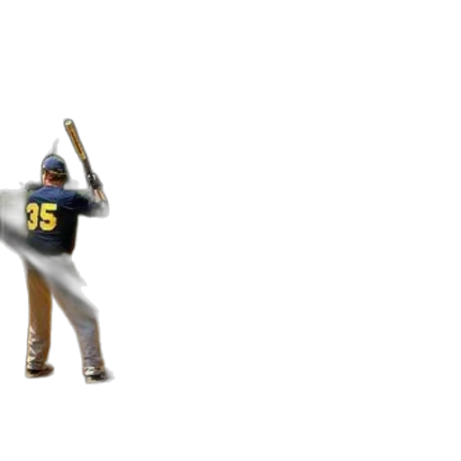 3d render, baseball, game, being, played, batter, plate, catcher transparent PNG cut-out