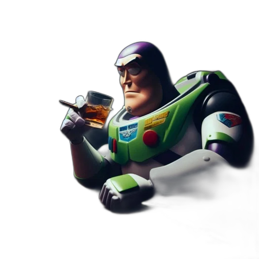 robot, bottle, animal, 3d render, concept art, photorealistic, comic book art, toy transparent PNG cut-out
